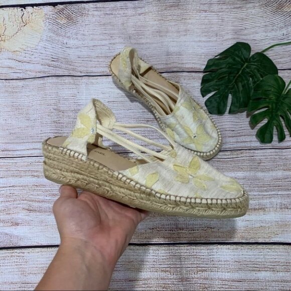 Eric Michael Shoes - Eric Michael Floral Espadrilles Sandals size 40